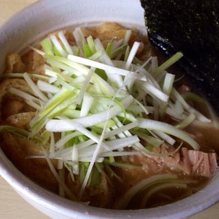 ネギたっぷりラーメン♪